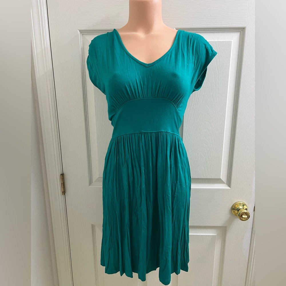 Flowy Teal Dress